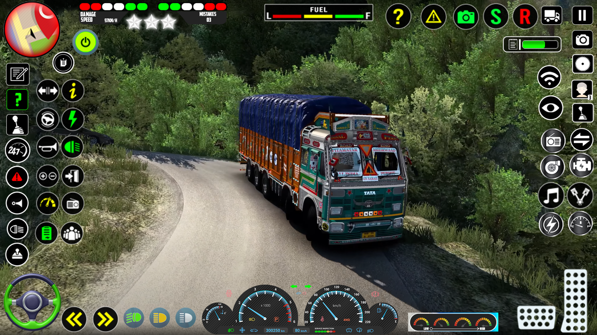 Screenshot of Heavy Indian Truck Game 2023