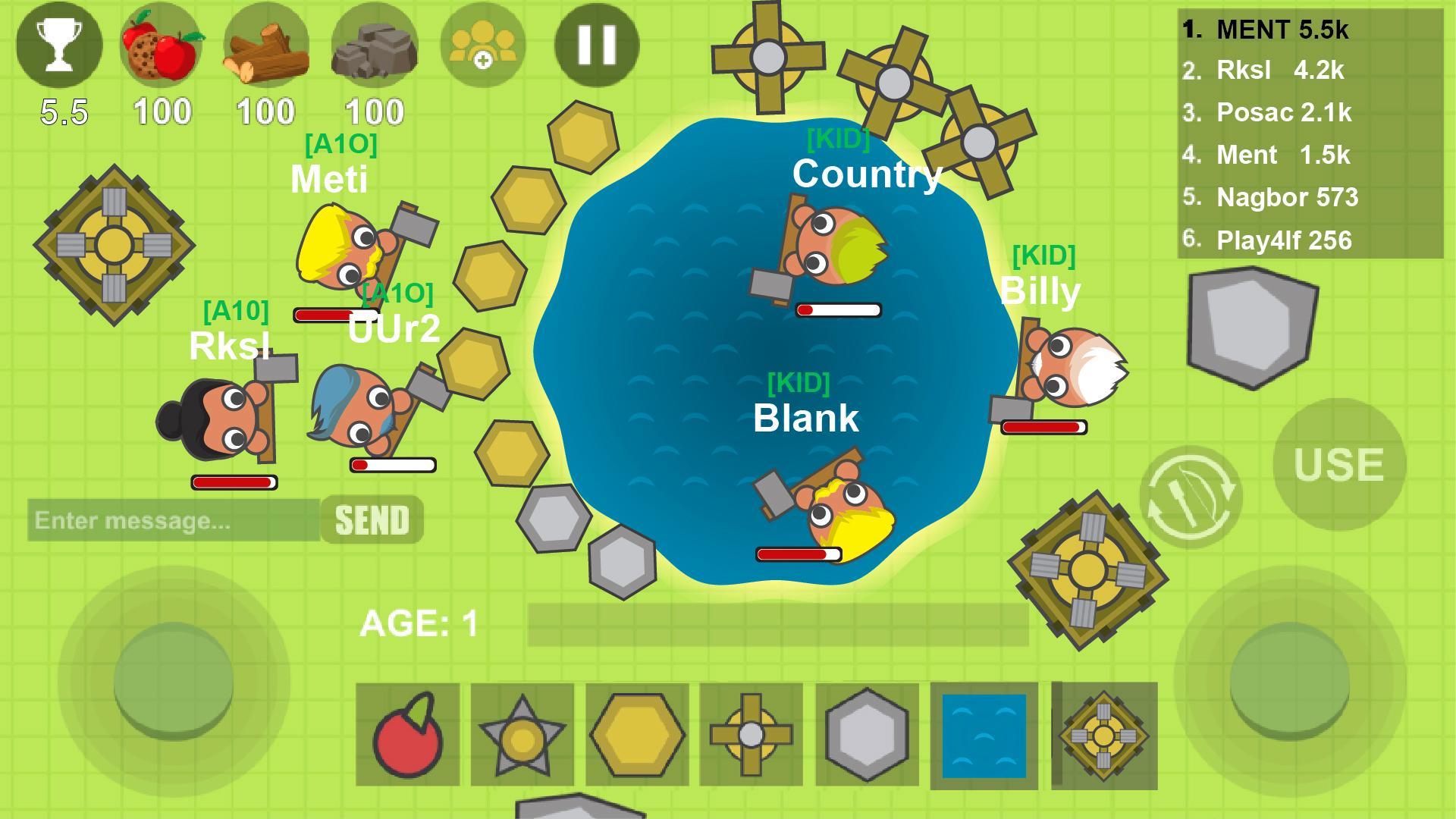 moofarm.io online multiplayer Game Screenshot