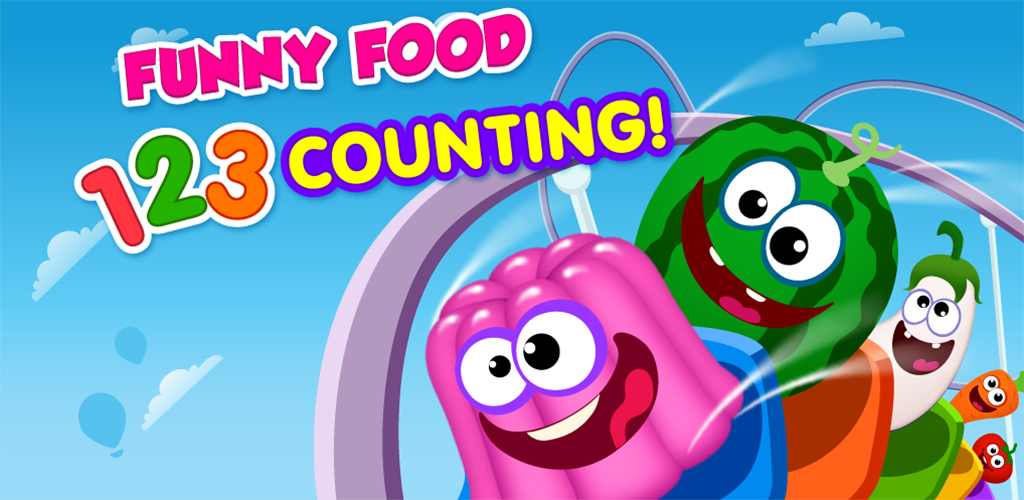 Banner of อาหารตลก 3! เกมคณิตศาสตร์สำหรับเด็กสำหรับเด็กวัยเตาะแตะ 3.4.0