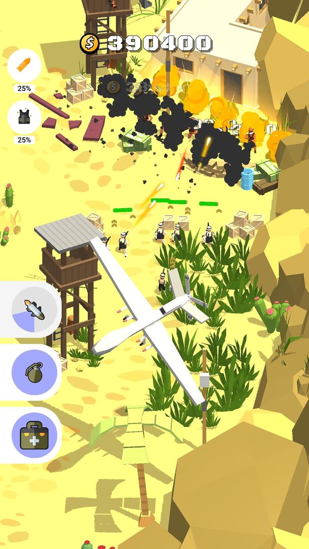 Tembakan Tentara 3D screenshot game