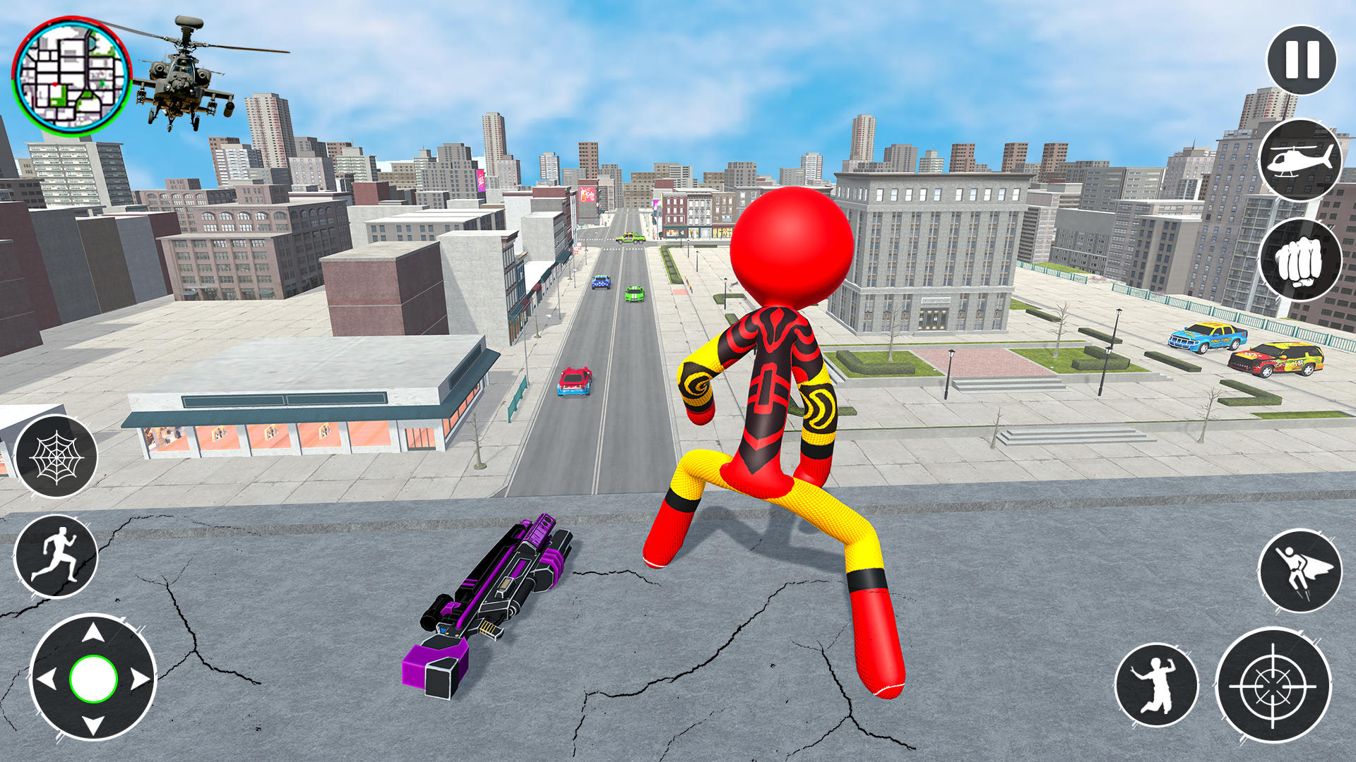 Spider Hero Man - Spider Games Game Screenshot