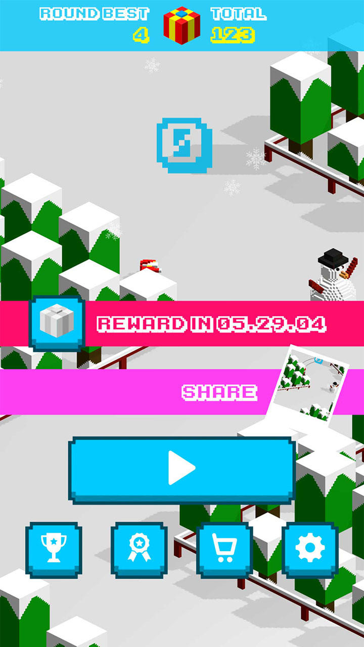 雪橇大冒险 Game Screenshot