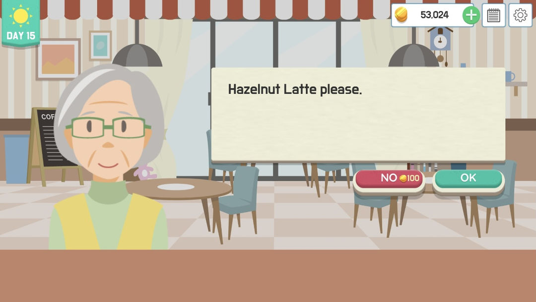 Sweet Cafe screenshot game