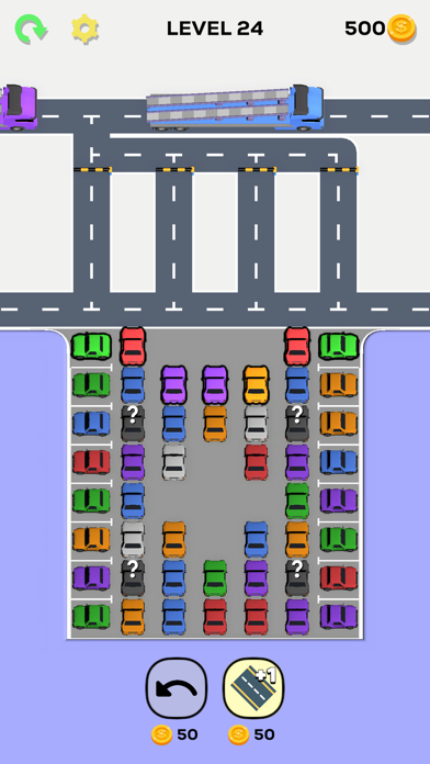 Car Loading Puzzle Game Screenshot