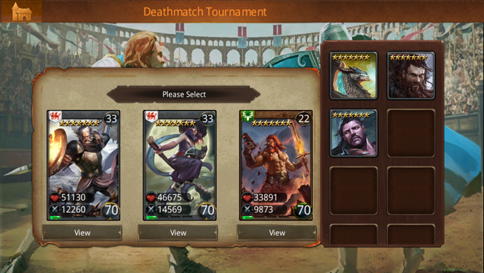Heroes of Camelot Game Screenshot