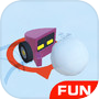 Icon of Snowmobile Battle-fun snowball