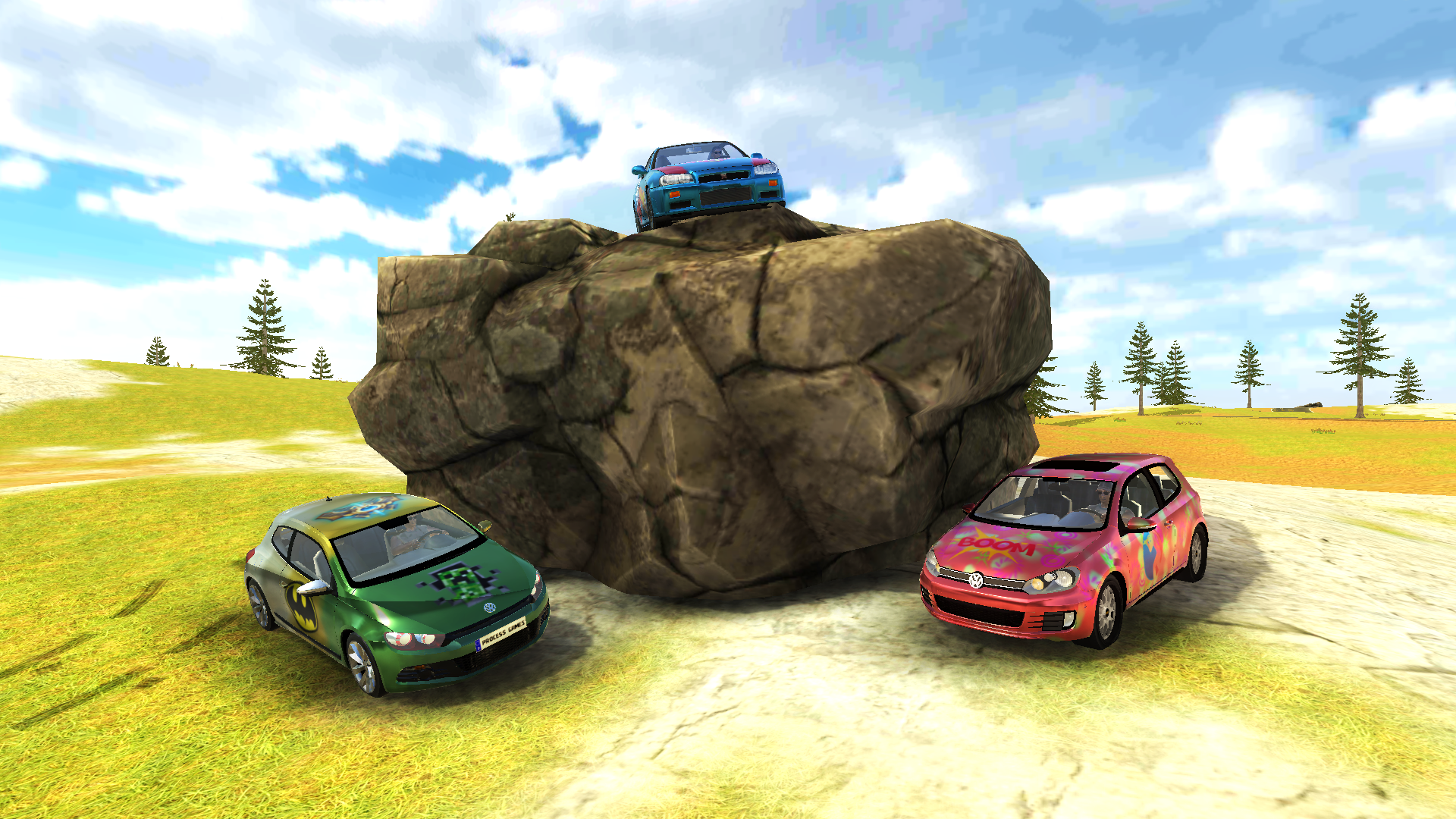 Cuplikan Layar Game Skyline Drift Simulator