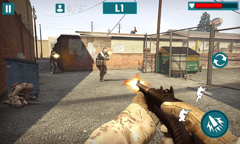 Screenshot of SWAT Shoot Killer