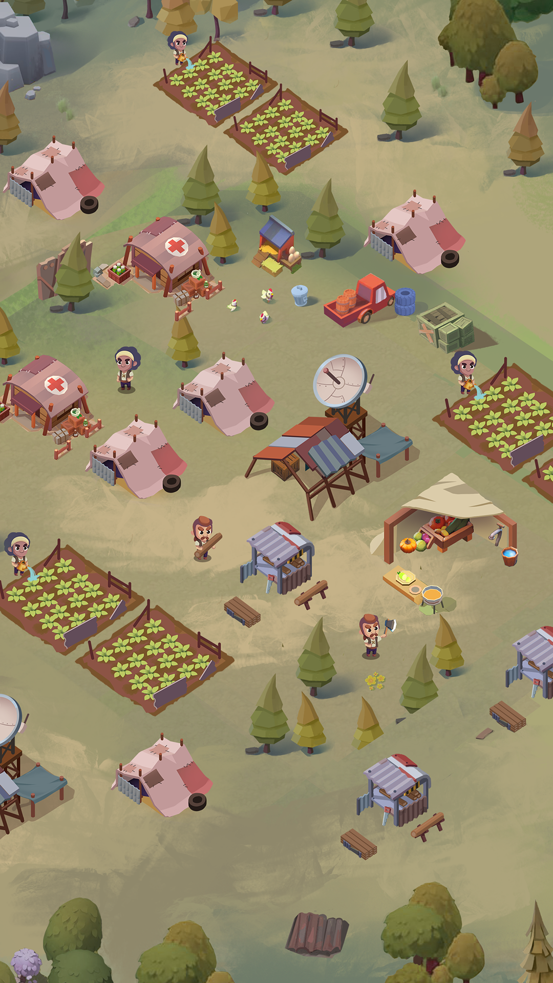 Survivor Base - Zombie Siege screenshot game