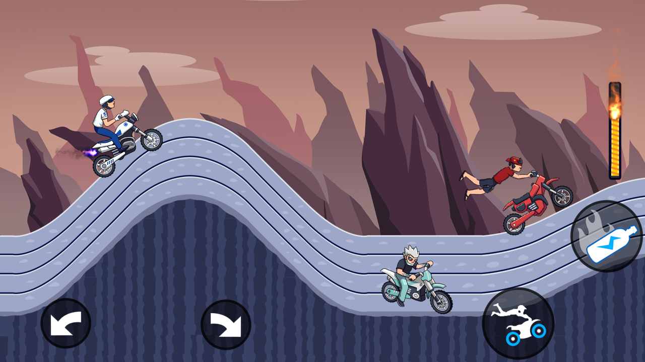 Mad Motor - Motocross racing - Dirt bike racing screenshot game