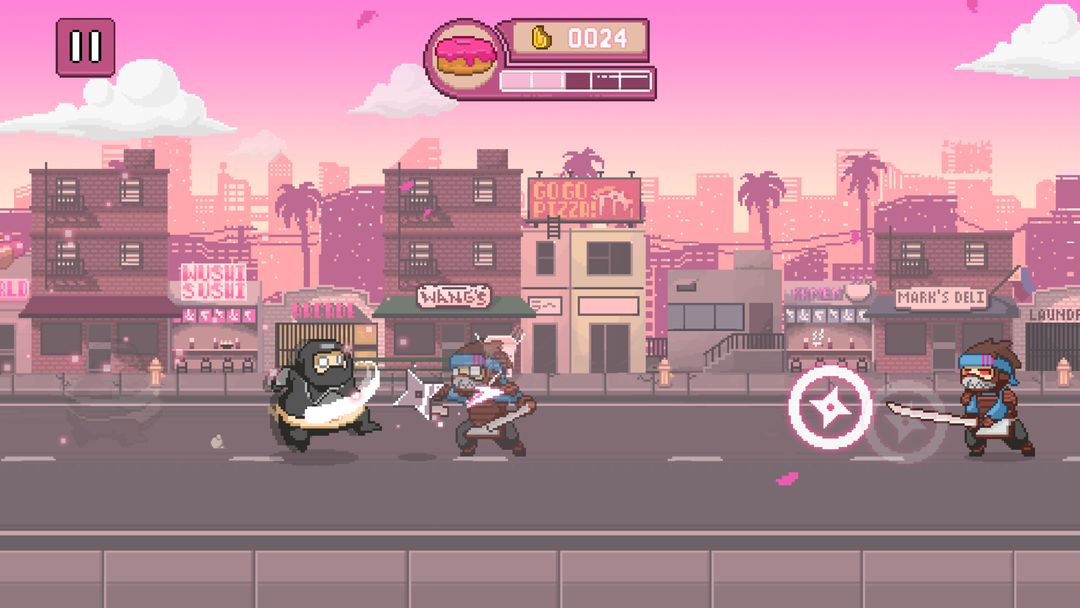 Ninja Chowdown ภาพหน้าจอเกม