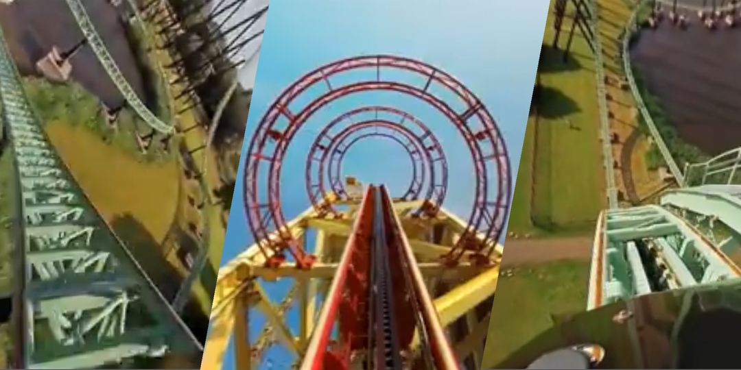 Screenshot of VR Thrills Roller Coaster Game