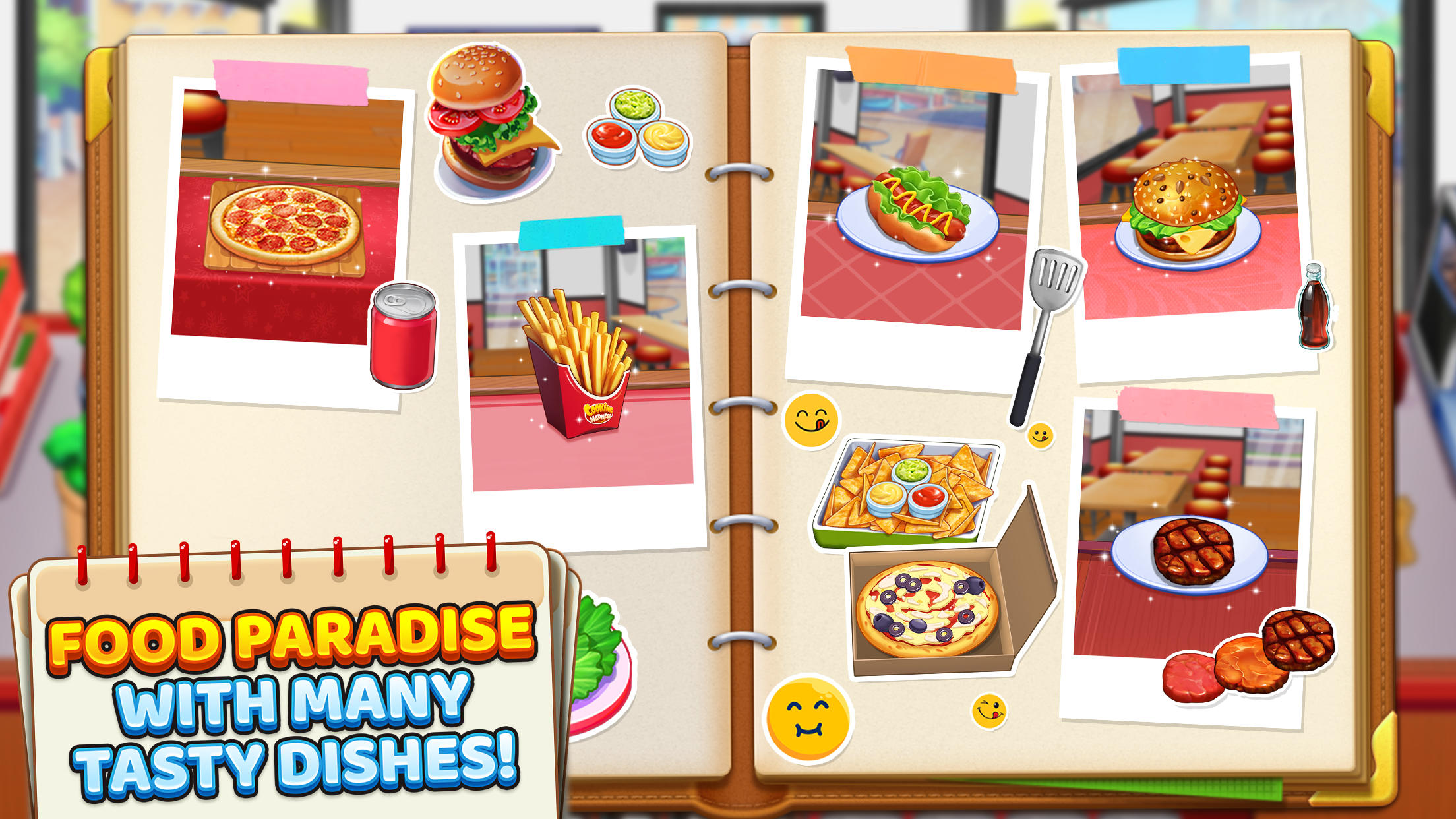 Cooking Madness: A Chef's Game Game Screenshot