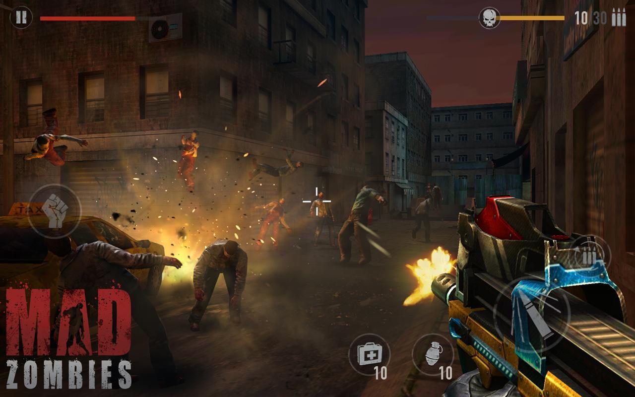 Screenshot 1 of Mad Zombies: Jeux de Zombie 5.35.0