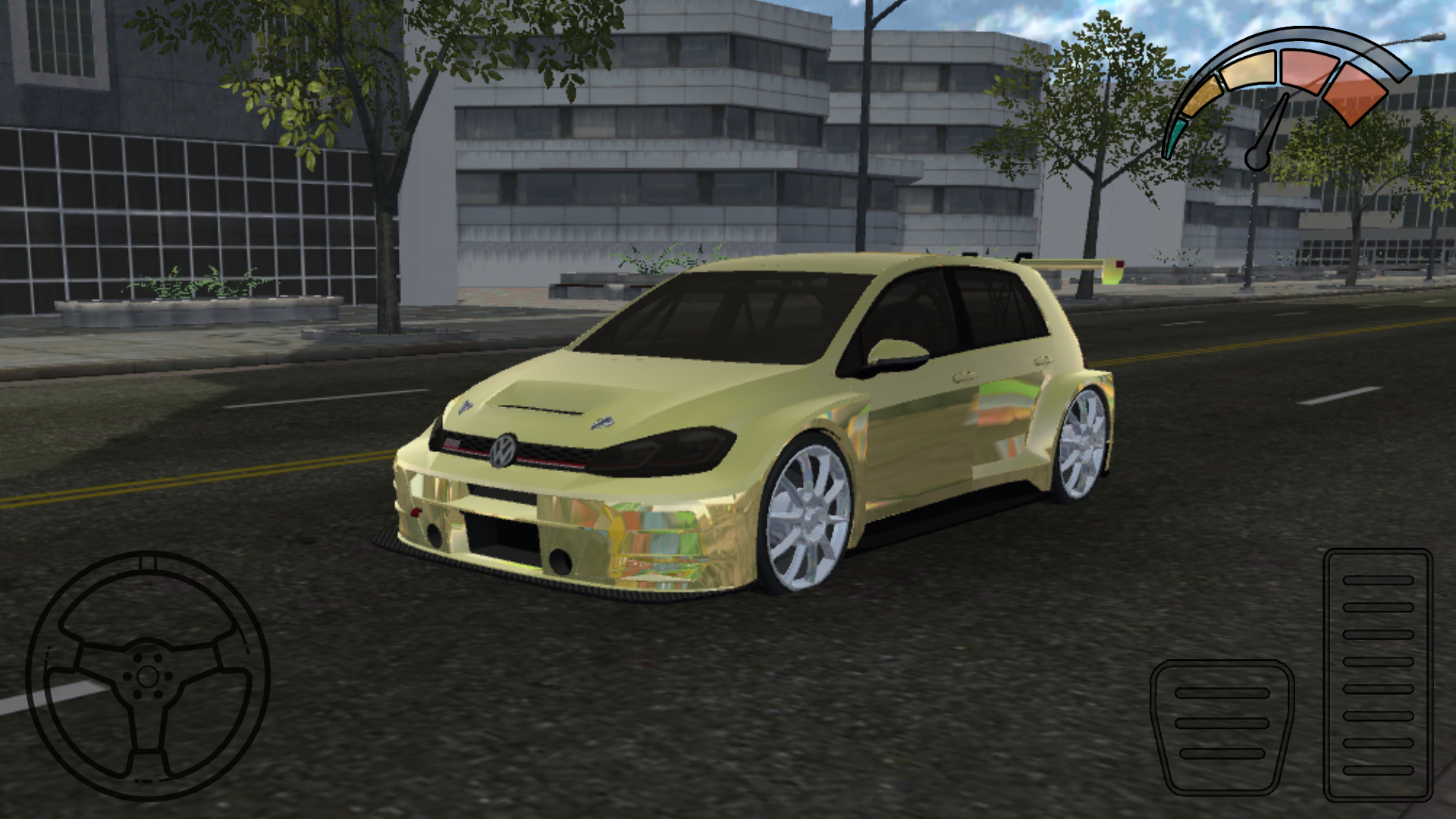 Cuplikan Layar Game Drive Volkswagen Golf GTi Sim