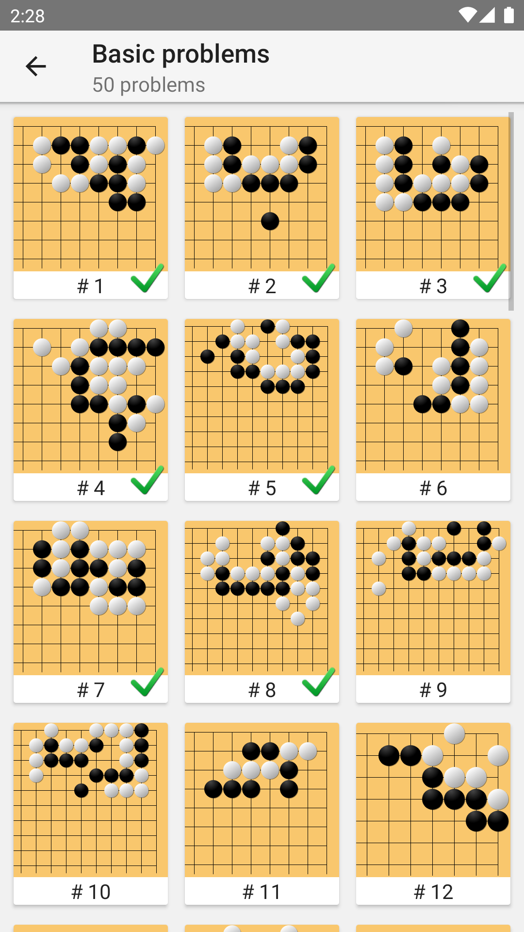 Tsumego Pro (Go Problems) Game Screenshot