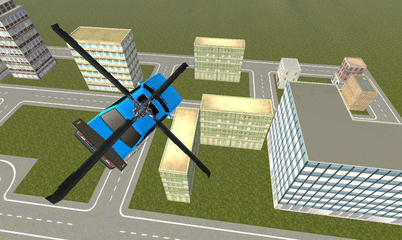 Screenshot 1 of 飛行汽車：直升機汽車 3D 1.3