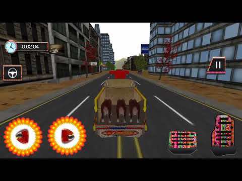 Screenshot dari video Animals Transport Service Games in Cargo Truck