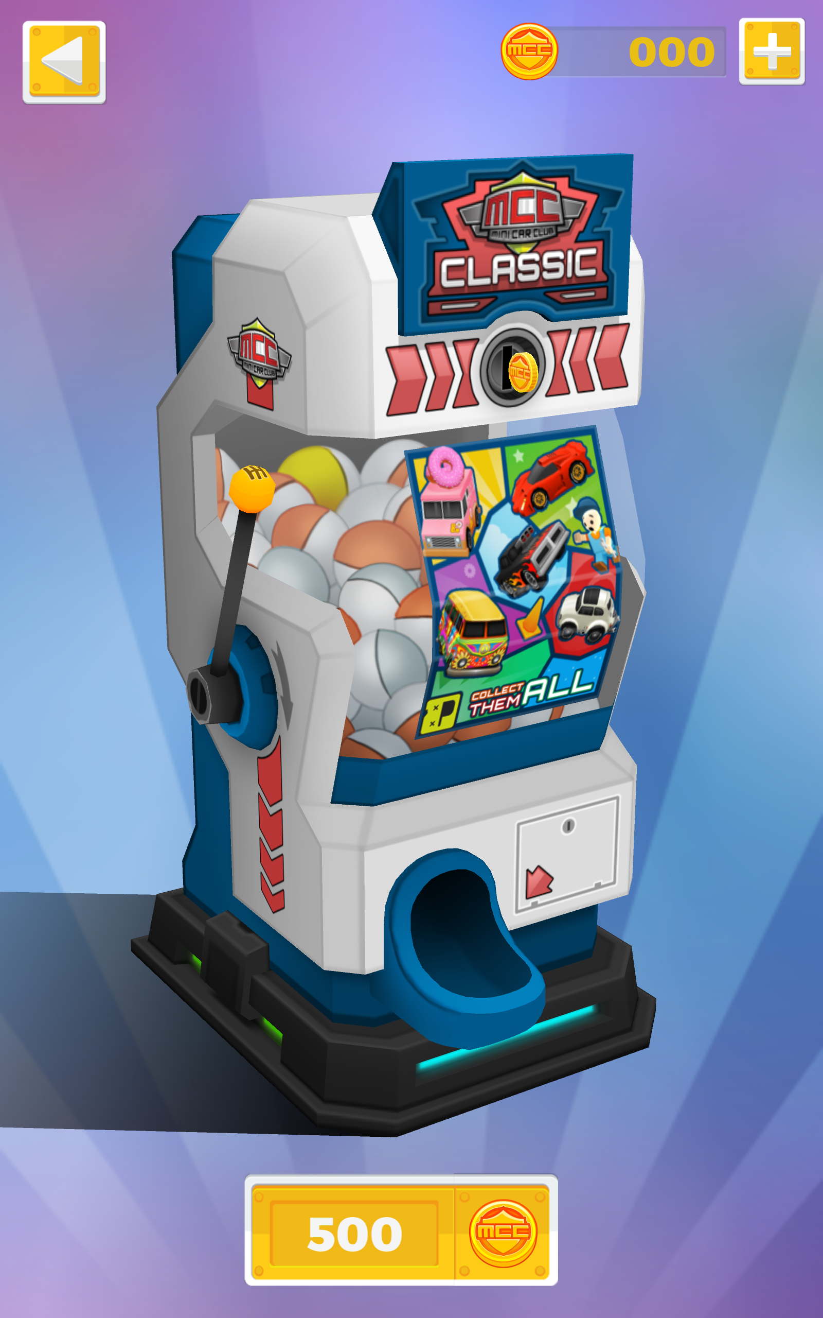 Mini Car Club Game Screenshot