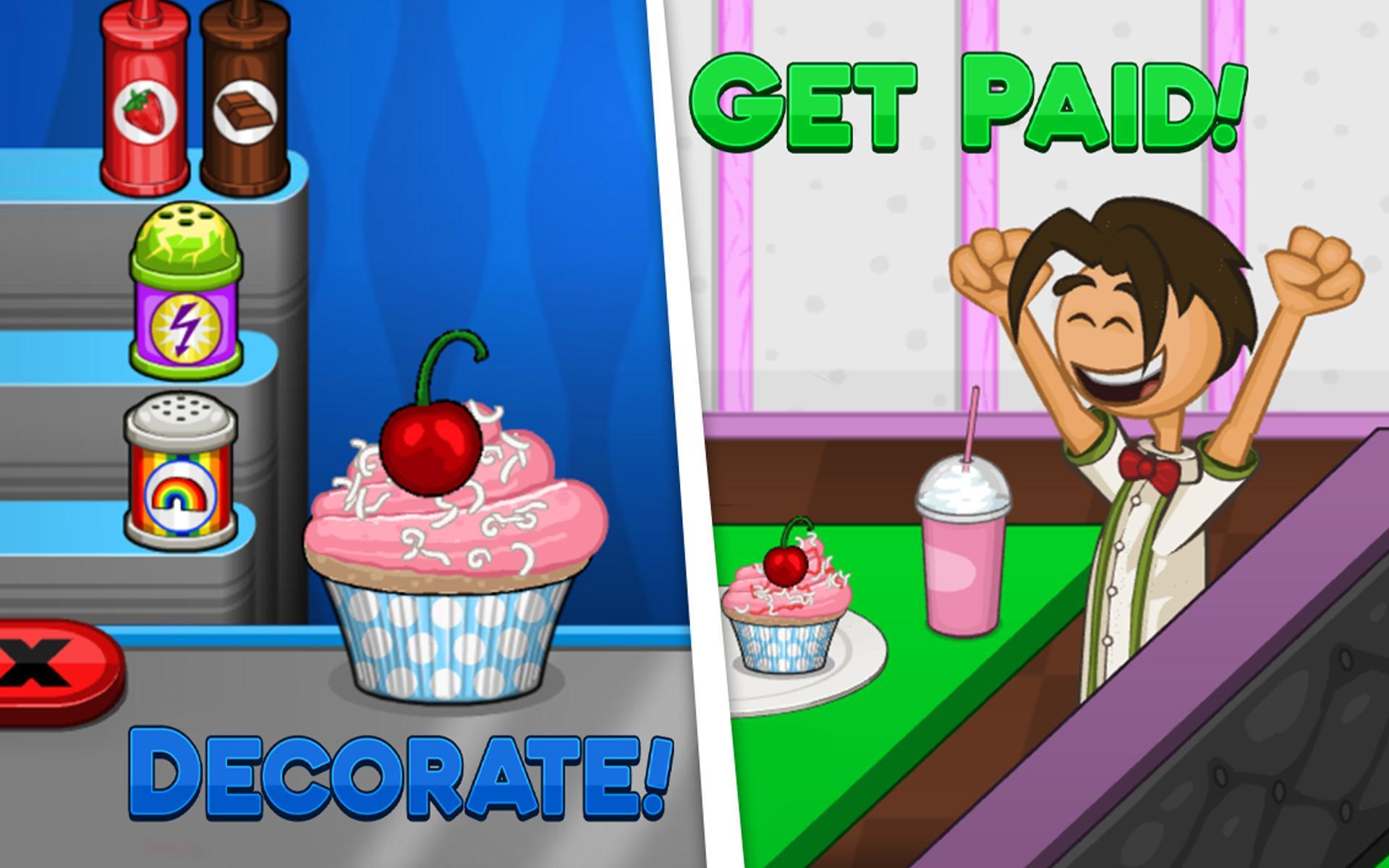 Papa's Cupcakeria HD Game Screenshot