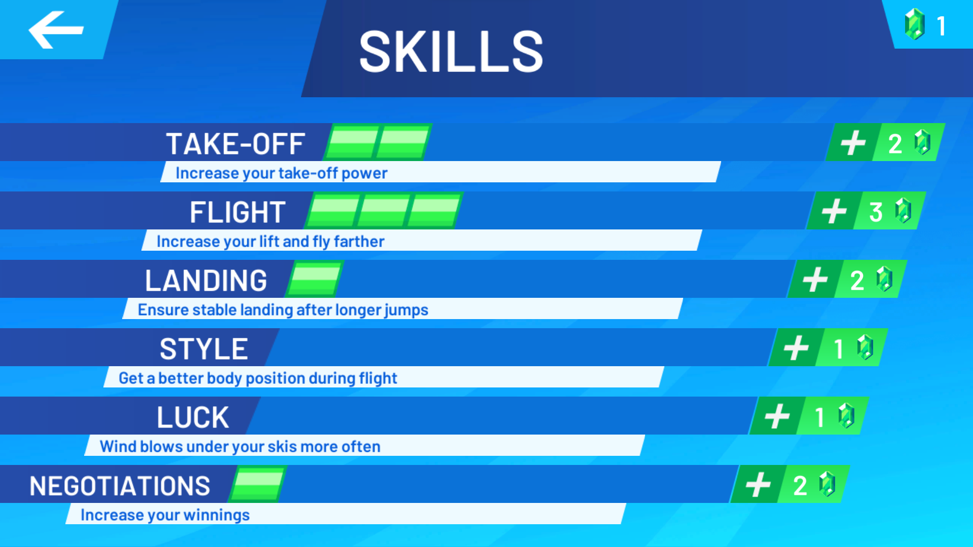 Ski Jump Challenge Game Screenshot