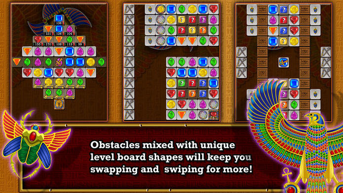 Jewel Drops 2 - Match three puzzle Game Screenshot