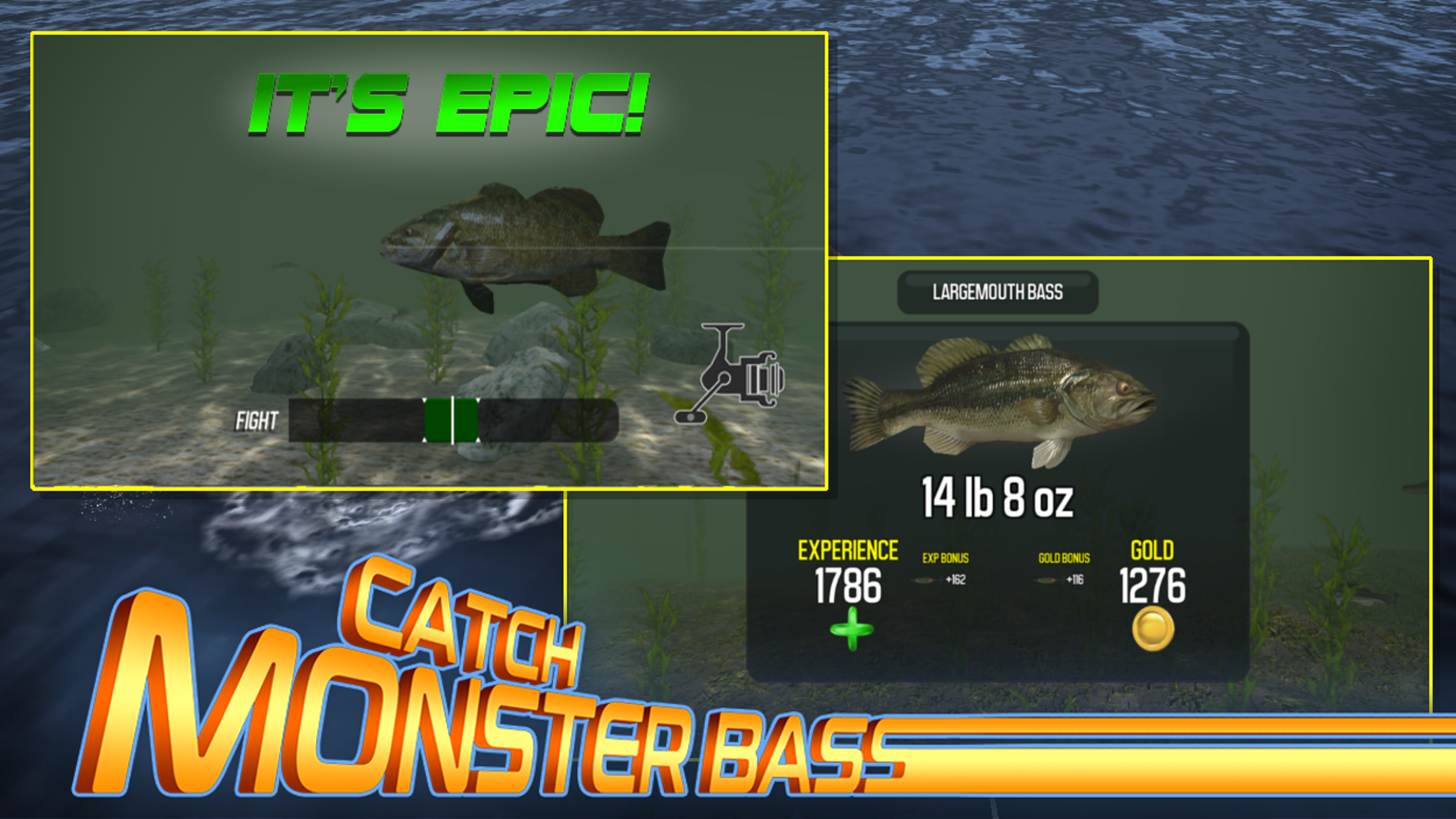 Master Bass Angler: Free Fishing Gameのキャプチャ