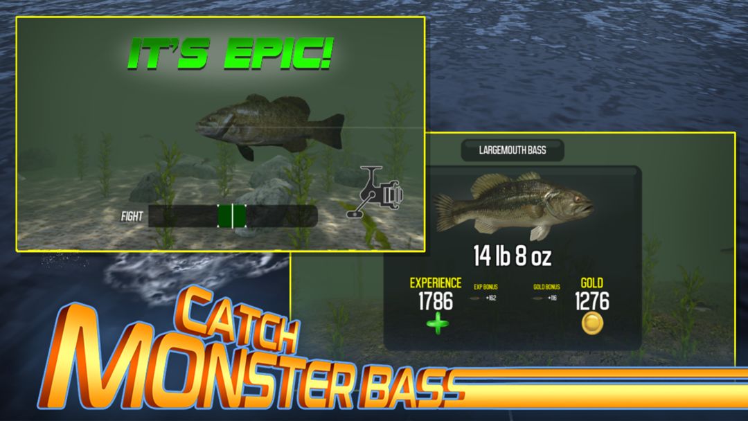 Screenshot of Master Bass: Fishing Games