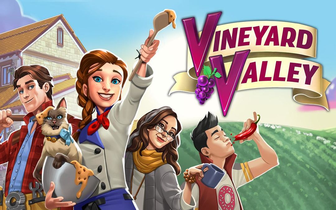빈야드 밸리: 매치 앤 블래스트 퍼즐 디자인 게임 게임 스크린 샷
