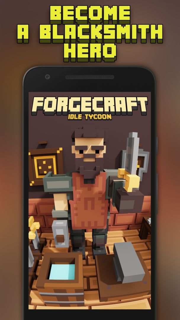 ForgeCraft - Crafting Tycoon ภาพหน้าจอเกม