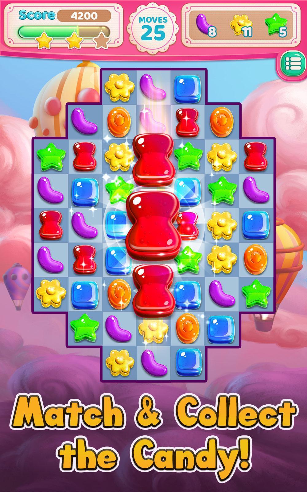Cuplikan Layar Game Crazy Sweet Match 3