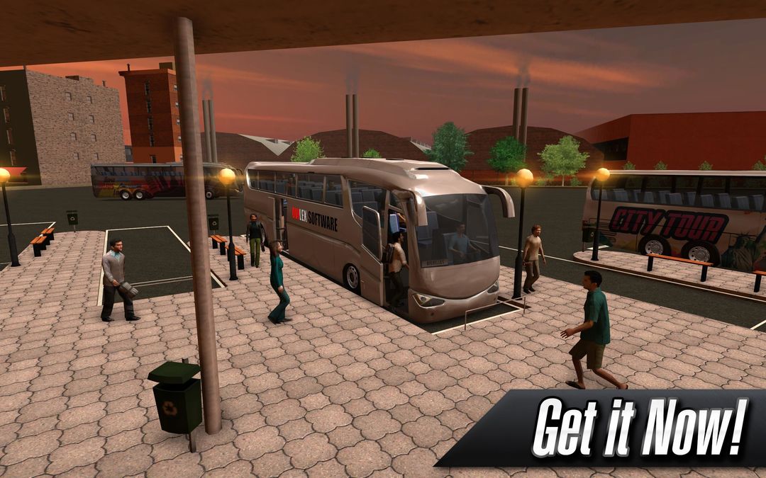 Coach Bus Simulator ภาพหน้าจอเกม