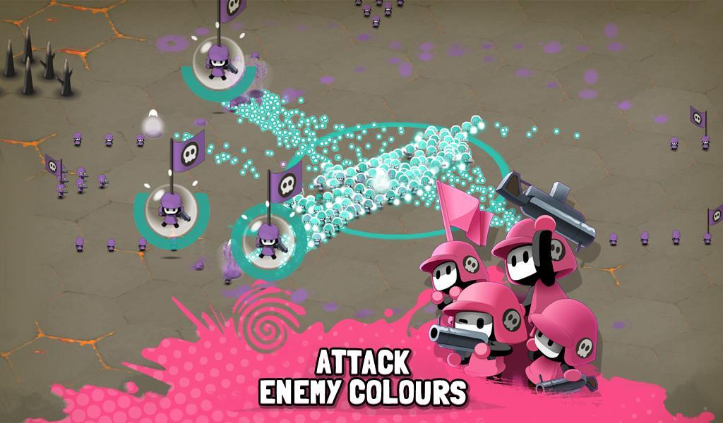 Screenshot of Tactile Wars