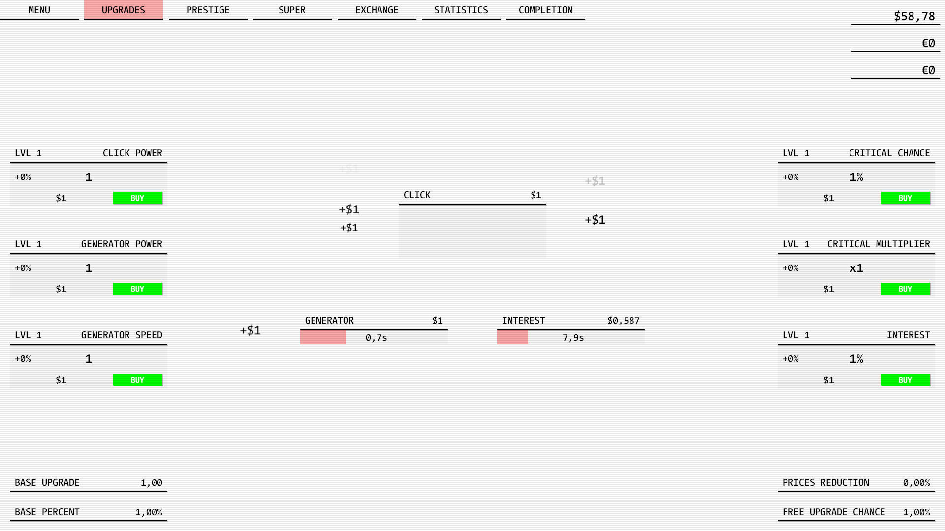 Idle Percent 게임 스크린샷