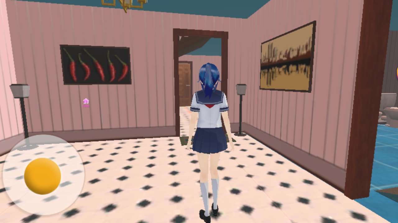 Anime Girls Simulator School Game Screenshot