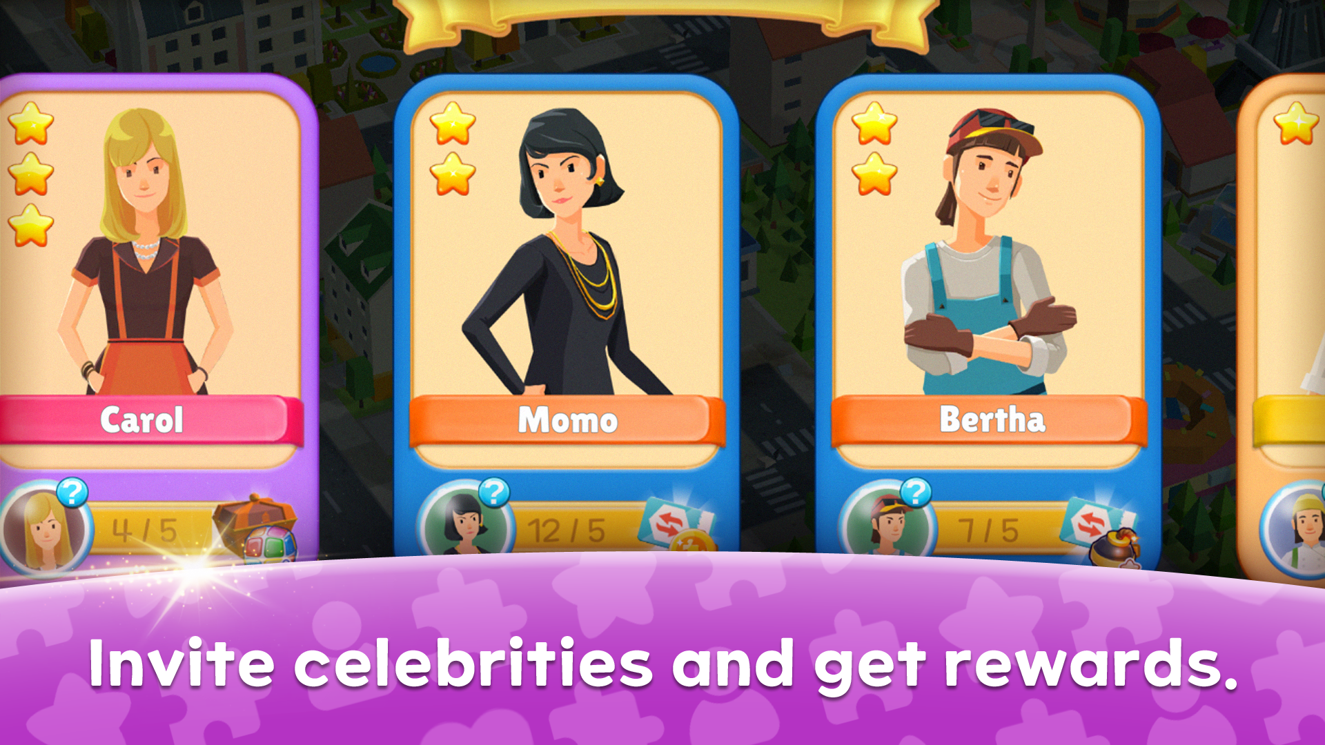 Puzzle And The City Game Screenshot