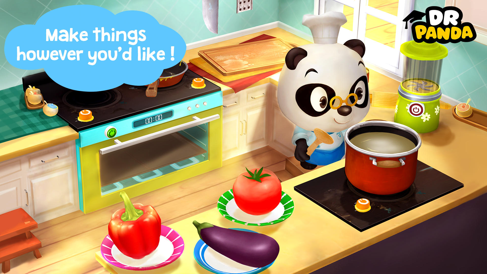Dr. Panda Restaurant 2 Game Screenshot