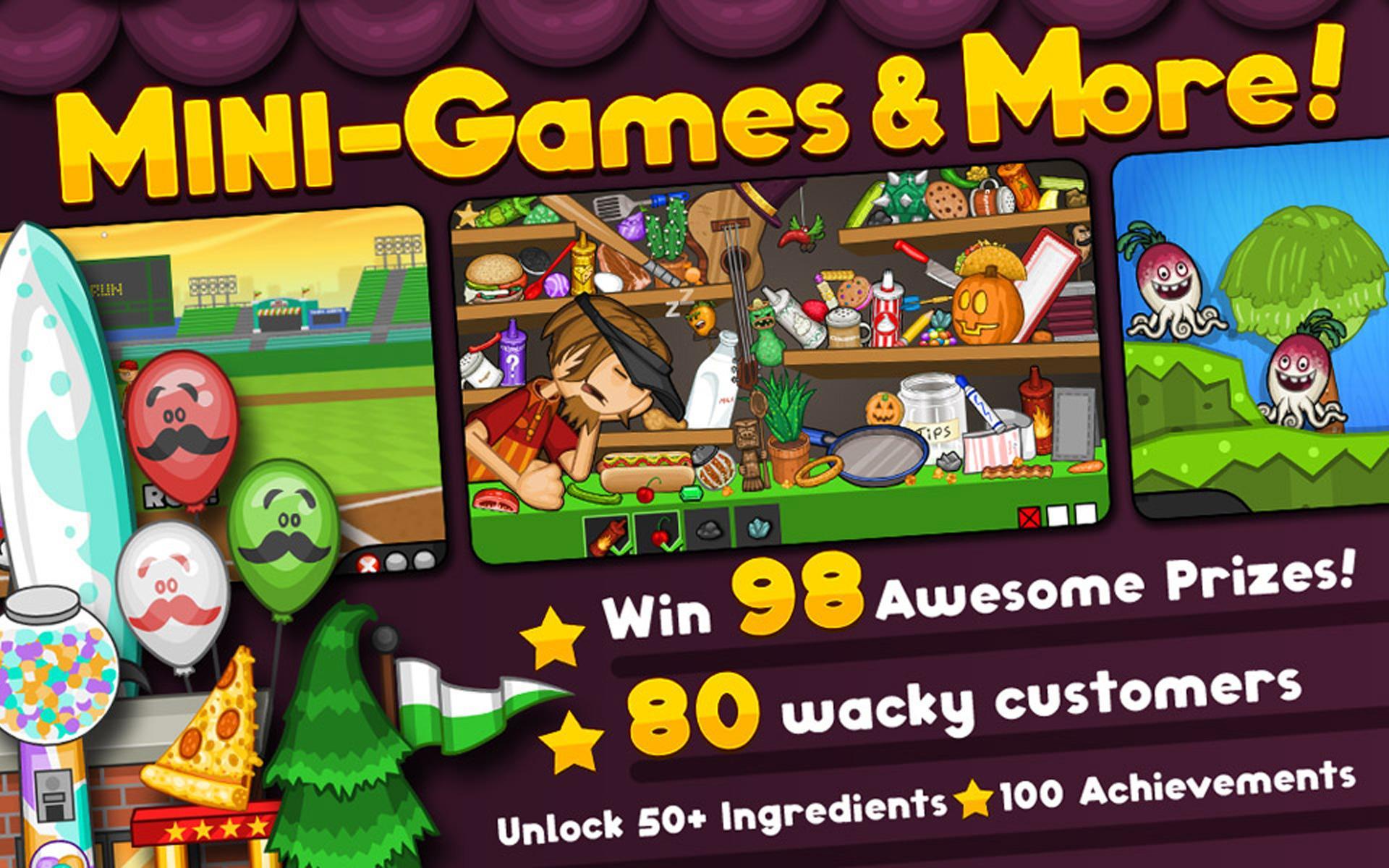 Papa's Freezeria HD Game Screenshot