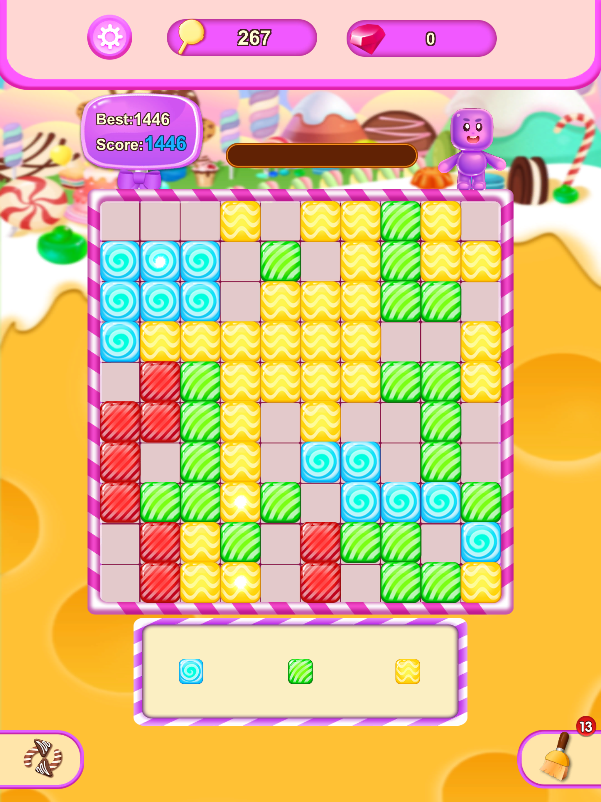 Candy Block Puzzle ภาพหน้าจอเกม