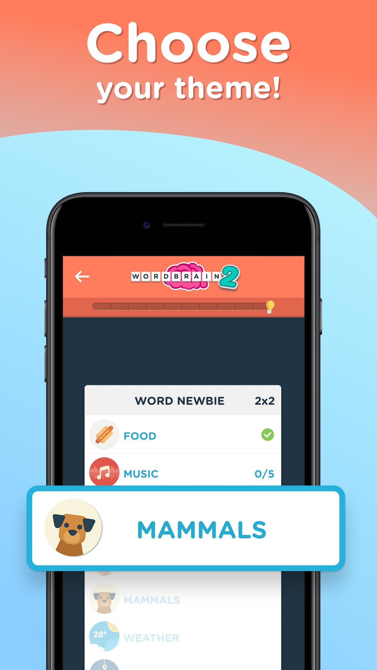 WordBrain 2 게임 스크린샷