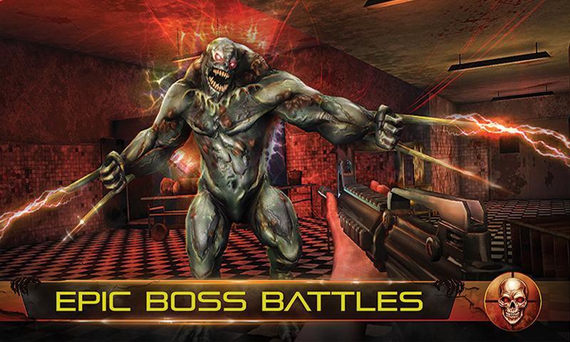 Infected House: Zombie Shooter ゲームのスクリーンショット