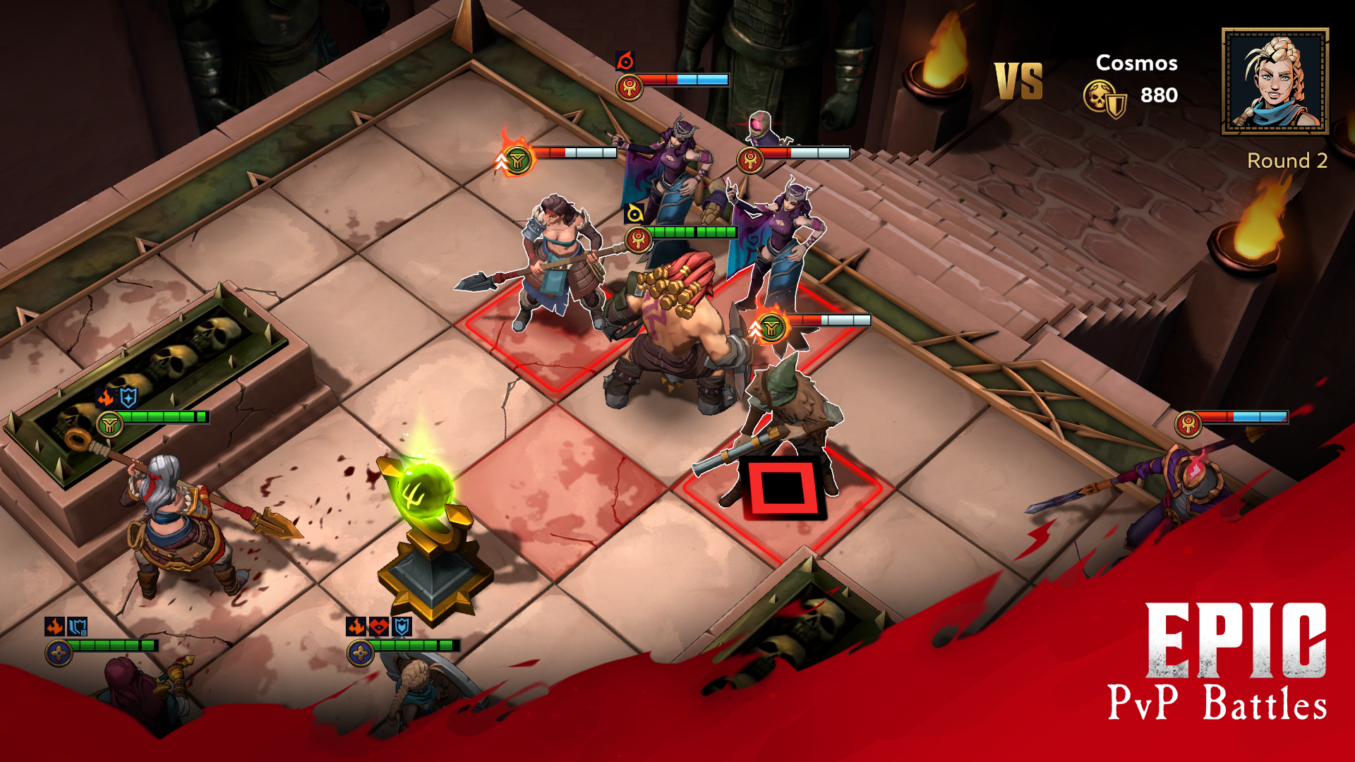 Grimguard Tactics: Fantasy RPG Game Screenshot