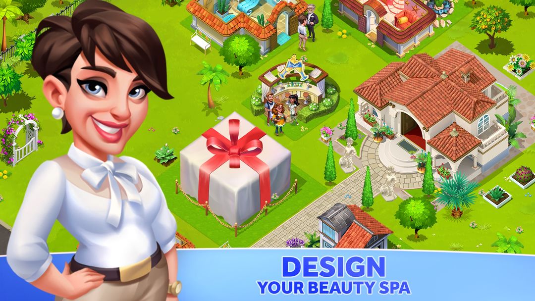Screenshot of My Spa Resort: Grow & Build