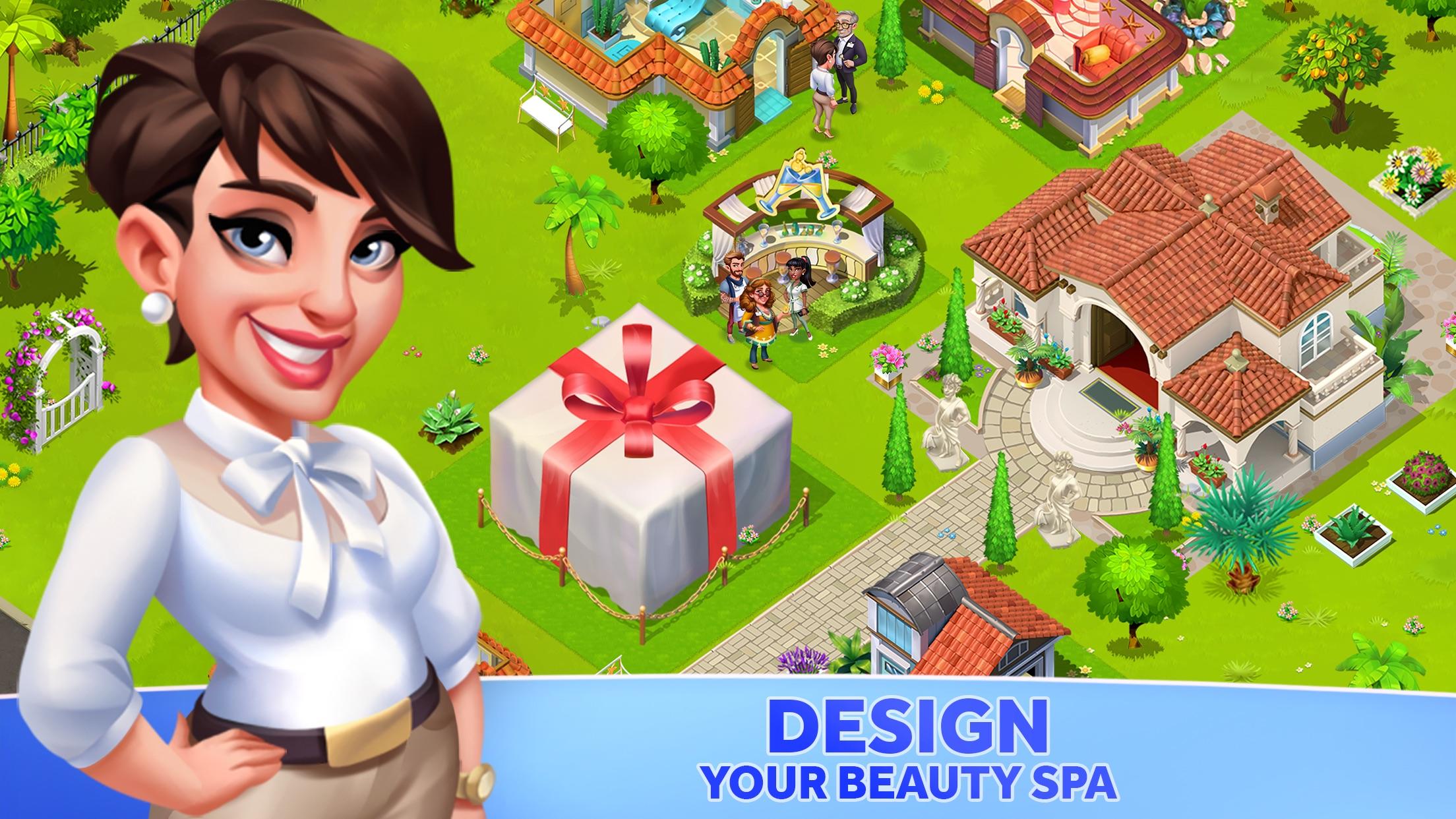 My Spa Resort: Grow & Build Game Screenshot