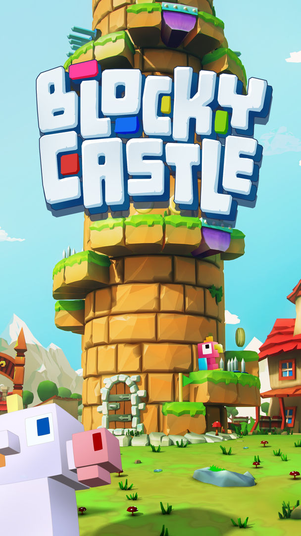 Screenshot of Blocky Castle: Tower Climb