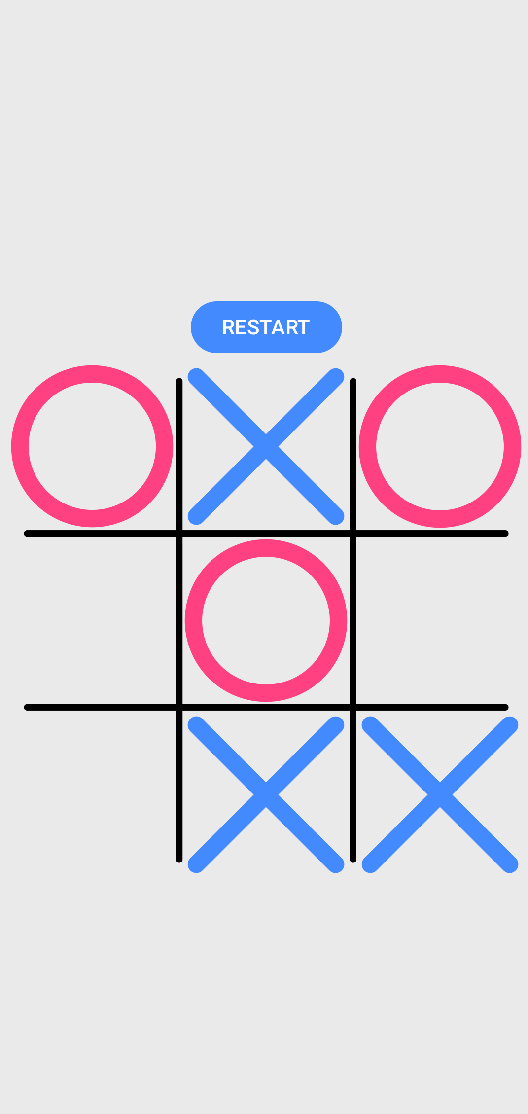 Tic Tac Toe Infinite Game Screenshot