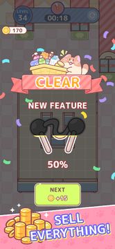 Shopping Cat Jam Game Screenshot