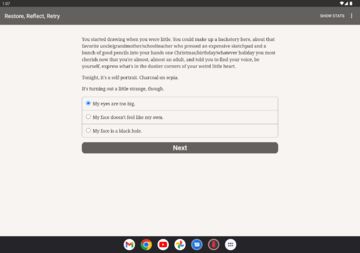 Restore, Reflect, Retry Game Screenshot
