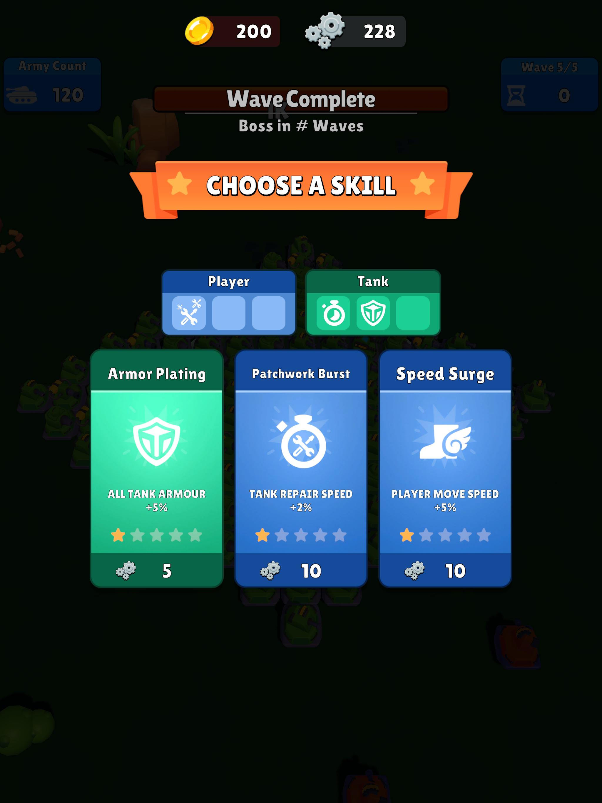 Tank Wars Game Screenshot