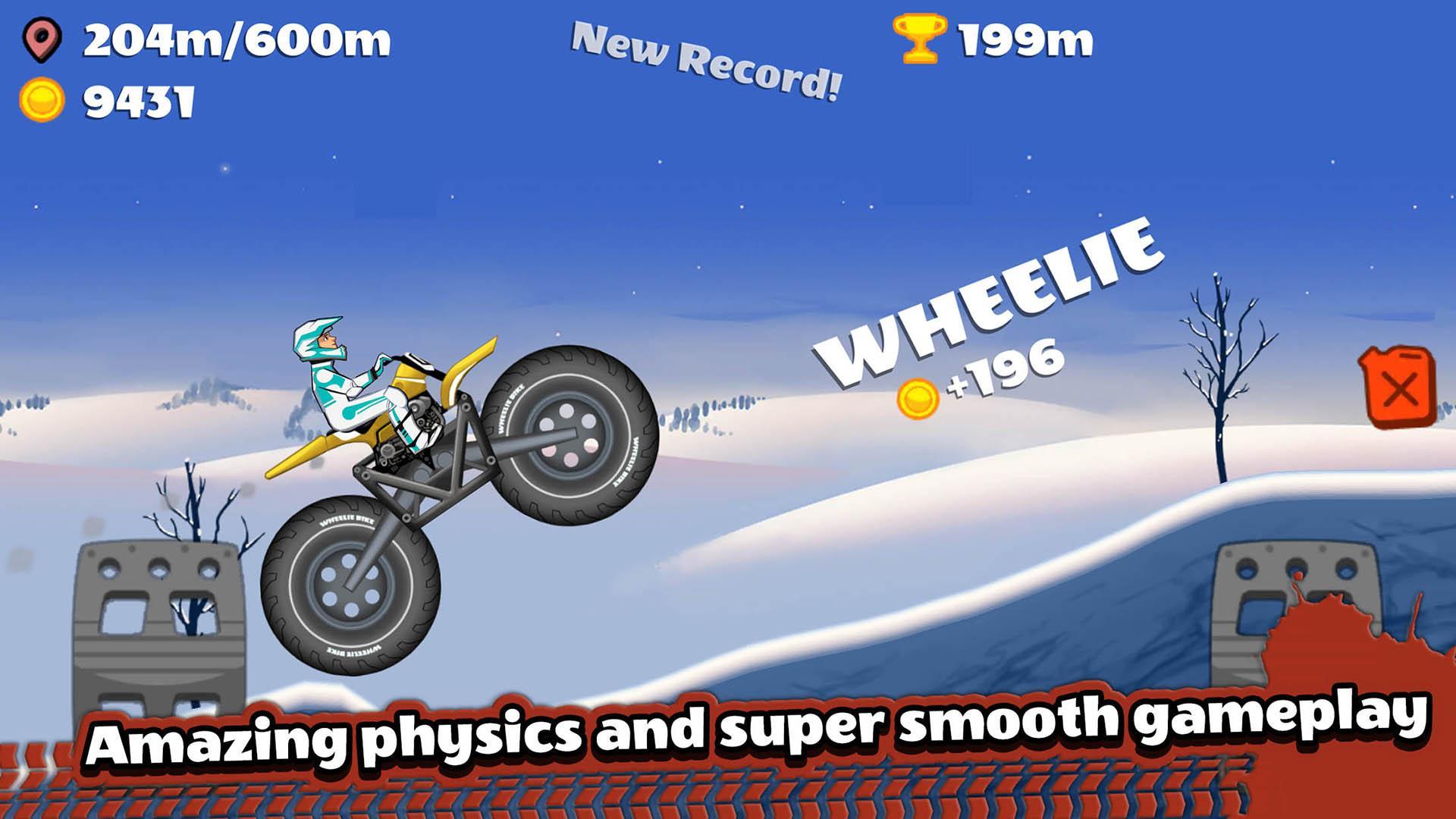 Wheelie Racing 게임 스크린 샷